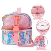 Vest Beslenme Çantası Çift Katlı Pembe Unicorn - 4