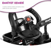 Moony Baby MB504 Trend Bike Ebeveyn Kontrollü 3 Tekerlekli Çocuk Bisikleti SİYAH - 10