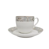 Sudedi Home Paçi Desenli 6 Kişilik Nescafe&Çay Fincan Takımı - 1