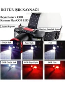 PS-2099 Hareket Sensörlü Şarjlı Kafa Lambası, Kırmızı Beyaz Işık LED 6 Mod Aydınlatma Zoom Kafa Feneri 1500 Lümen - 2