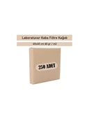 Laboratuvar Kaba Filtre Kağıdı, Laboratuvar Süzgeç Kağıdı 40X40 cm 60 Gr/m2 250 Adet - 2