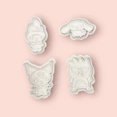 Sanrio kurabiye kalıpları, seramik kalıpları,kurabiye kalıp - 3