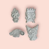 Sanrio kurabiye kalıpları, seramik kalıpları,kurabiye kalıp - 4