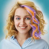 Crazy Chic Moda Saçlar Saç Tasarım Seti - 3