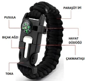 Survival Kamp Bileklik  Düdük Çok Amaçlı - 1