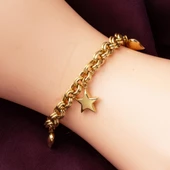 Pandora Charmlı 14 Ayar Sevgi Bilekliği thumbnail 4