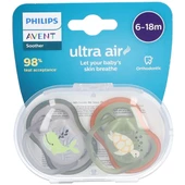 Philips Avent Ultra Air Emzik 6-18 Ay 2li SCF085/60 - 2