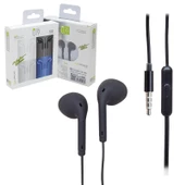 POWERMASTER PM-3767 3.5 MM JACKLI MİKROFONLU SİYAH KULAK İÇİ KULAKLIK - 1