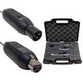 MAGICVOICE MV-19588 UHF KABLOLU MİKROFONU KABLOSUZA ÇEVİRİCİ SET (XLRLİ) - 2
