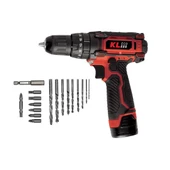 KALE ŞARJLI DARBELİ MATKAP TEK AKÜ 12V 2.0AH KE2220DM - 1