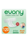 EVONY Belbantlı Large (büyük Boy) Yetişkin Hasta Bezi 120 Adet - 1