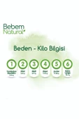 BEBEM NATURAL Bebek Bezi 1 Beden Yenidoğan Aylık Fırsat Paketi 200 Adet - 8