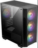 MSI MAG Forge M100A D60 ARGB 4 Fanlı 600 W Micro ATX Oyuncu Kasası - Teşhir - 1