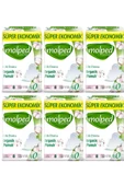 MOLPED Pure&soft Hijyenik Ped Süper Ekonomik Uzun 18 Li 6 Adet - 1
