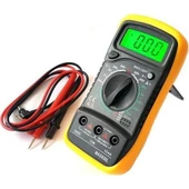 WellHise  MAS830L Dijital Multimetre Ölçü Aleti Işıklı LCD Ekranlı - 1