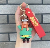 Asterix Silikon Anahtarlık Çanta Süsü - 1