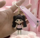 Black Pink Silikon Anahtarlık Model 2 1 ADET - 3