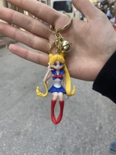 Anime Sevimli Kızlar Çanta  Süsü Anahtarlık - 1