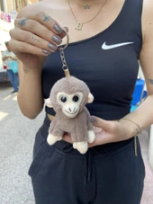 Sevimli  Maymun Anahtarlık Çanta Süsü thumbnail 5