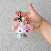 Sanrio Kuromi 3D  Figür Anahtarlık thumbnail 5