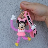Disney Minnie Mouse  Uzayan Anahtarlık Ve Çanta  Süsü - 2
