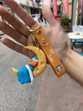 Pijamalı Uyuyan Tom&Jerry Anahtarlık Çanta Süsü Jerry thumbnail 2