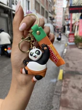 Kung Fu Panda -Sevimli Panda Anahtarlık ve Çanta Süsü thumbnail 1