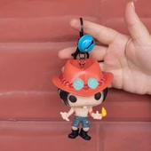 One Piece Portgas D. Ace Figür  Anahtarlık thumbnail 1