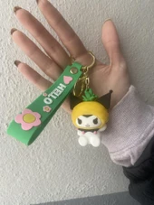 Sanrio KuromiSilikon  Anahtarlık  Çanta  Süsü thumbnail 2