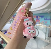 Sanrio Karakterleri Araba Tasarımlı Anahtarlık thumbnail 1