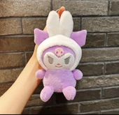 Kuromi  Peluş Taçlı Anahtarlık thumbnail 1