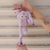 Sanrio Kuromi Uzayan Kulaklı Peluş Anahtarlık - 1