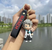 Anime Bleach Karakterleri Silikon Anahtarlları Çanta Süsü - 1