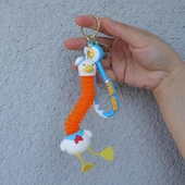 Sevimli  Ördek  Uzayan Anahtarlık thumbnail 5