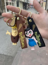 Taş Devri Barney - Beti Moloztaş  Anahtarlık Ve Çanta Aksesuarı thumbnail 1