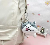 Peluş Kedi Anahtarlık 1 ADET - 5