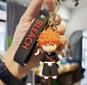 Anime Bleach Karakterleri Silikon Anahtarlları Çanta Süsü - 4