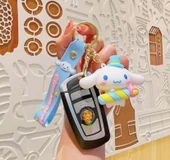 Cinnamaroll Tasarımlı Silikon Anahtarlık Çanta  Süsü 1 ADET - 3