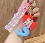 Sevimli Deniz Kızı  Anahtarlık  Çanta Süsü thumbnail 3