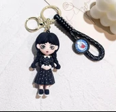 Wednesday Addams School Anahtarlık Çanta Süsü thumbnail 1