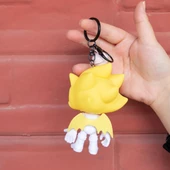Yeni POP süper SONIC  Figür   Anahtarlık - 2