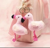 Flamingo Peluş Anahtarlık Çanta Süsü 1ADET - 1