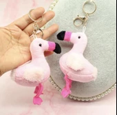 Flamingo Peluş Anahtarlık Çanta Süsü 1ADET - 2