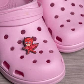 Kırmızı Maskeli Terlik Süsü thumbnail 1