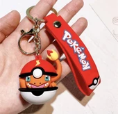Pokemon pikachu Topu  Anahtarlık Ve Çanta Aksesuarı - 3