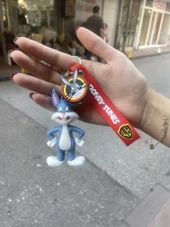 Bugs Bunny 3D Karakter Silikon Anahtarlık - 1