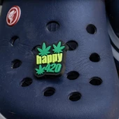 HAPPY Crocs Terlik Süs , Jibbitz - 1