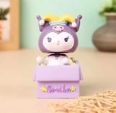 Kuromi Figürlü Sallanan Kafa Masaüstü Araç Süsü - 1