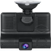 3 Kameralı Kayıt Cihazı İç Ön Arka Geri Görüş Kameralı Monitör 4.0" 1080P Full HD Kayıt Çarpışma Algılayıcı Sensörlü Gece Görüşlü Park Sensörü Sesli Yol Kayıt - 10