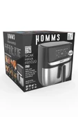 H20 1700 Watt XL Dijital Dokunmatik 8 Ön Programlı Airfryer Yağsız Kızartma Sıcak Hava Fritöz - 7